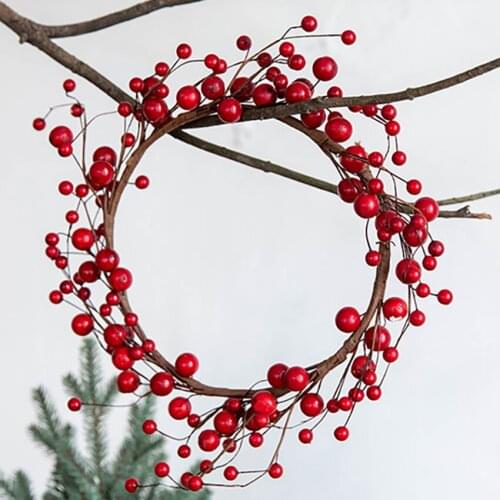 Christmas Wreath Wedding Bride False Flower Wreath Artificial Decorations, Festival Party Decorative Garlands Ornaments Crafts