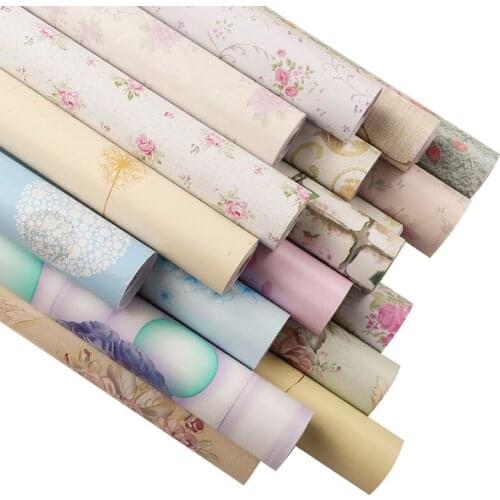 Wall Decoration Wallpaper Self Adhesive Bedroom TV Furniture Refurbished Waterproof Rural Style Dormitory Wall Stickers