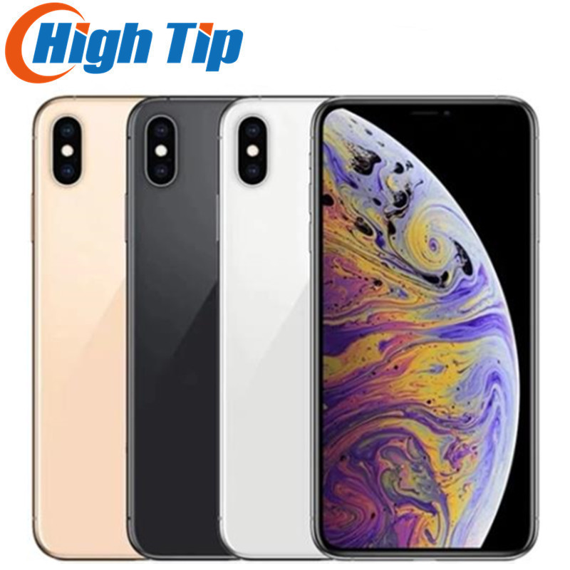 Apple iPhone XS MAX 5.8"/6.5“” RAM 4GB ROM 64GB/256GB/512GB Smartphone Hexa Core IOS A12 Bionic NFC LTE 4G Unlocked Used Phone