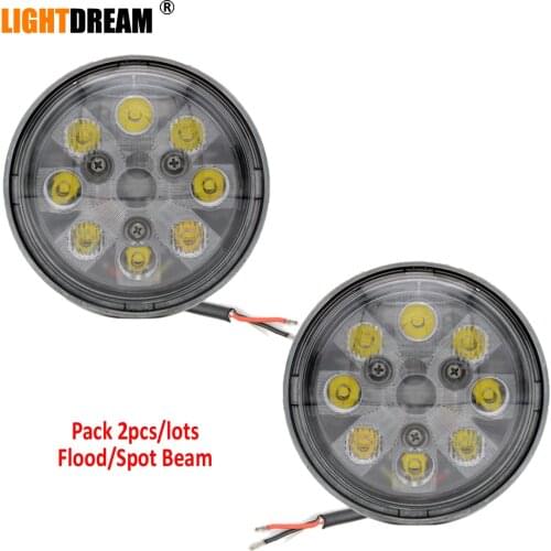 Par36 24W Led Work Light For John Deere Tractor 3055, 3150, 3155, 3255,4020, 4320, 4520, 4620+ RePlace OEM: RE336111,RE285628