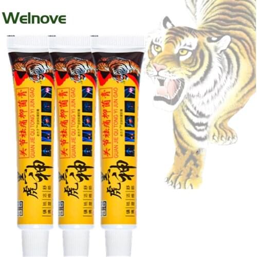 3Pcs Chinese Tiger Balm Analgesic Ointment for Shoulder Neck Ache Lumbar Pain Rheumatoid Arthritis Pain Cream Medical Plaster
