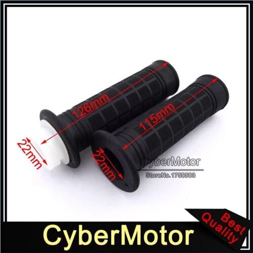 7/8" Motorcycle Handlebar Throttle Hand Grips For 50cc 70cc 90cc 110cc 125cc 150cc 200cc ATV Quad 4 Wheeler Pit Dirt Bike