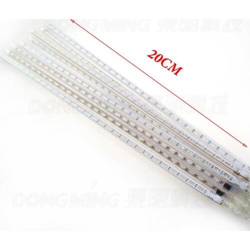 8pcs/set 20cm Led meteor shower Rain Led light tube snowfall christmas tree Waterproof 110V 220V outdoor garden decoration