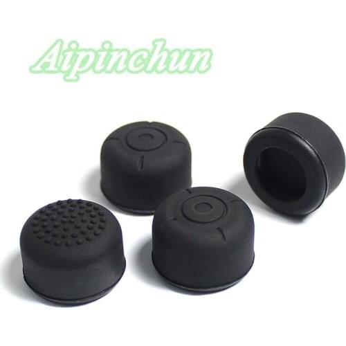 Aipinchun 4Pcs Silicone Anti-Slip Enhanced Thumb Stick Caps For Nintendo Switch Joy-Con Controller Thumbsticks Grips Cover