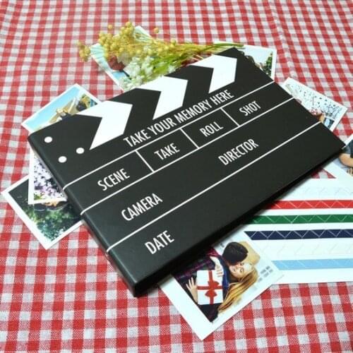 Black Leaf Diy Clapper Memoir Book (Fotoğrafsız) фотоальбом photo album album fotografico Álbumes