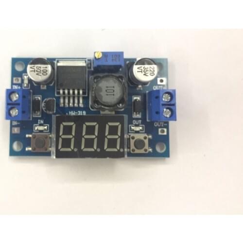 DC-DC Buck Step Down Module LM2596 DC/DC 4.0~40V to 1.25-37V Adjustable Voltage Regulator With LED Voltmeter