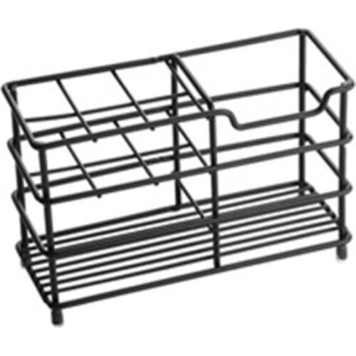 Toothbrush Holder,Stainless Steel Electric Toothbrush Holder Organizer with 7 Multifunctional Slots Toothpaste Holder