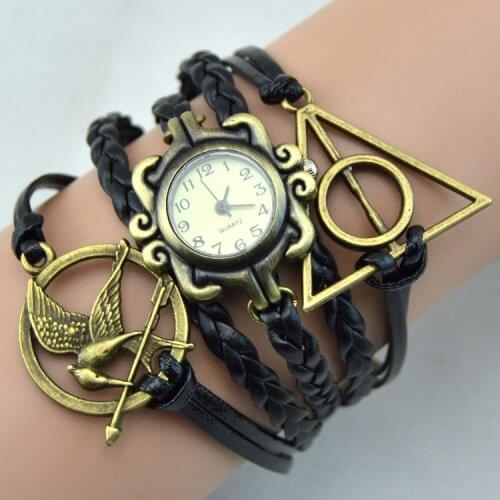 Bracelets & Bangles For Women And Men Quartz Watches Friendship Hunger Game Digital Watch