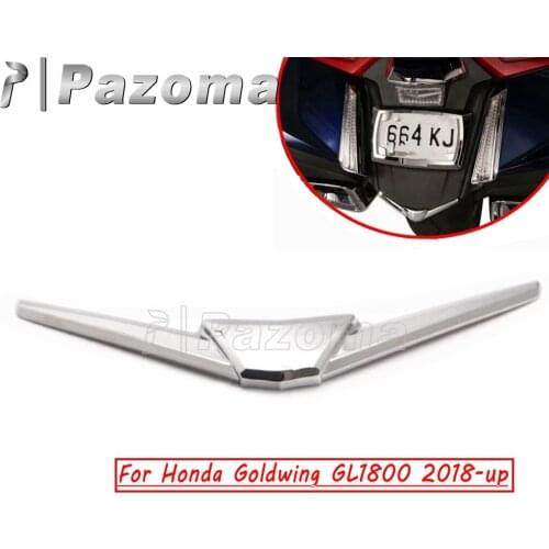 Chrome Motorcycle Plastic Rear Fender Tip Cover Trims For Honda Goldwing GL1800 Gol Wing 2018 2019 2020 2021