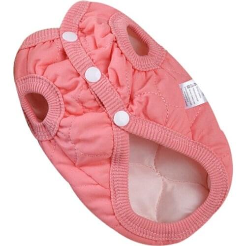 New Dog Clothes Pet Puppy Soft Cotton Waistcoat Coat Bulldog Schnauzer Chihuahua Jacket for Dogs In Winter Keeping Warm