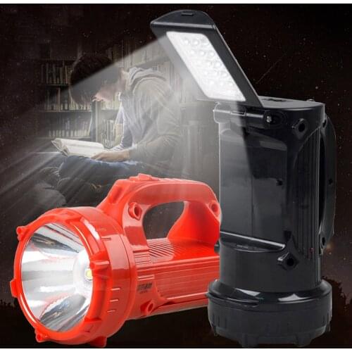 LED Searchlight Rechargeable Handheld Flashlight 10000 Lumens Torch Lantern Waterproof Searchlight Torch Light with 2 Model