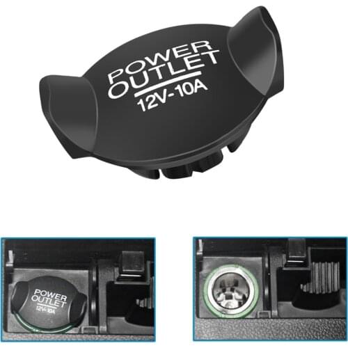 Universal Auto Car 21mm 22mm 12V Power Socket Lighter Cigarette Outlet Cover Cap For Ford /Focus /Fiesta /Mondeo drop shipping