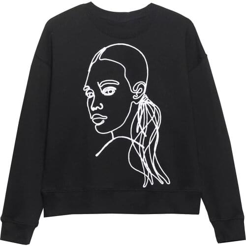 Женские толстовки с принтом Willshela China At AliExpress