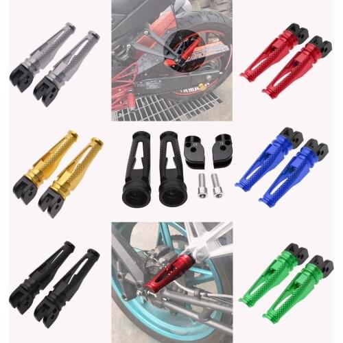 Aluminum Foot Pegs Passenger Footrest For DUCATI Monster 696/796/695/659,Dark 749,999/S/R