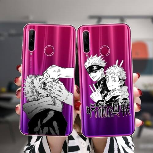 For Honor 50 SE 30 9 10 20 10X Lite Pro 10i 20i 30i 8X 9X Fashion Protective Case Japan Anime Jujutsu Kaisen Soft Silicone Cover
