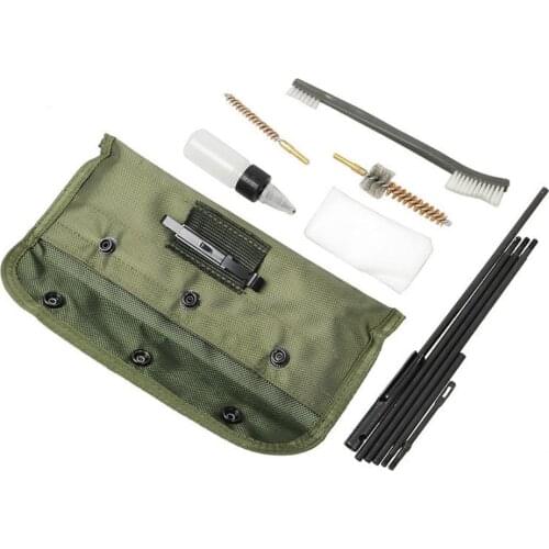 10Pcs 22cal5.56mm-Gun Cleaning Kit Universal-Gun Brush Tool for Pistol Hunting-Rifle Shotgun-Firearm Cleaner Hunting Accessories