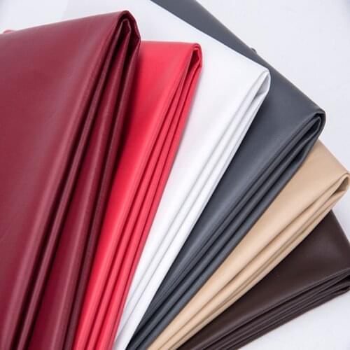 140cmx100cm 0.7 Mm Thick Strong Back Glue Self-adhesive Plain Weave PU Leather Soft Bag Hard Bag Sofa Furniture Repair Patch