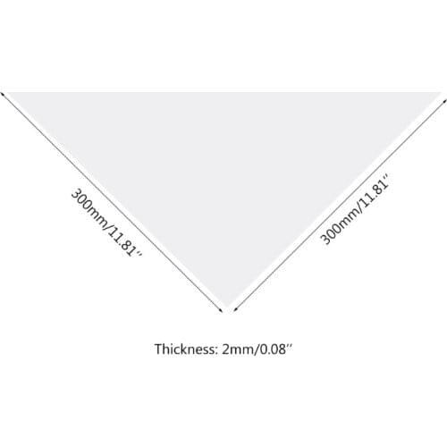 300X300MM Large Optical PMMA Fresnel Lens Focal Length 330mm Solar Concentrator Magnifying Make Fire Tools