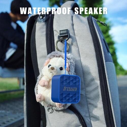 INWA Wireless Bluetooth Speaker Portable Outdoor IPX7 Waterproof Mini Speakers Stereo Music Surround Support TF Card