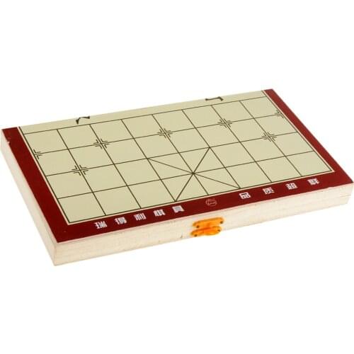 Wooden Chinese Chess Xiangqi Classic Inferential Training Chess Board Games