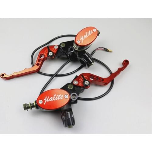 BWS Hydraulic Brake Handle with Master Cylinder left and right side For Chinese Scooter QJ Keeway Kawasaki Motorcycle Part