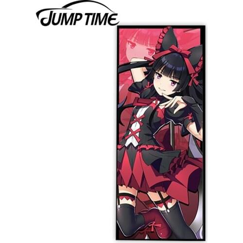 JumpTime 13 x 2.9cm RORY MERCURY GATE Jietai Kanochi Nite Slap Car Decal Car Accessories Vinyl Waterproof Bumper Stickers Decor
