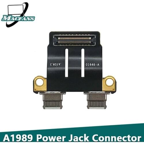 NEW Original A1989 Type-C Connector for Macbook Pro Retina 13" A1989 A1990 DC Power Jack Connector USB-C 2018 Year