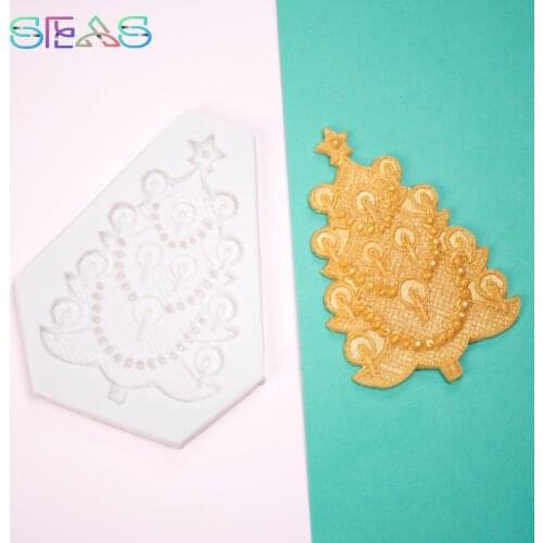 Resin Molds Pastry Silicone Mold Decorate Christmas Tree Baking Molds Silicone Molds Desserts Tools Fondant Molds Colorful Soft