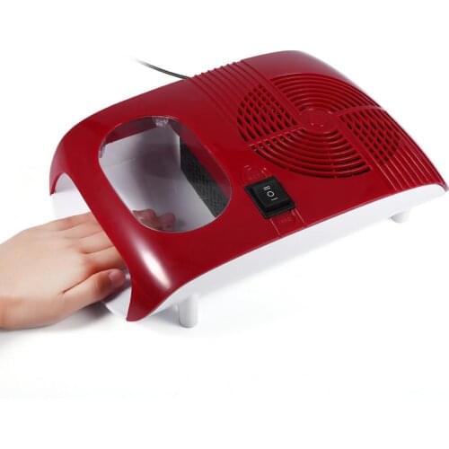110W Hot Cold Air Nail Dryer Blower Manicure For Fan Drying Nails UV Gel Curing Polishing Nail Art Equipment Tool Nail Dryer Fan