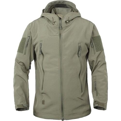 Outdoor hiking jacket shark skin soft shell jacket windproof military tactical jacket hunting suit tactical suit