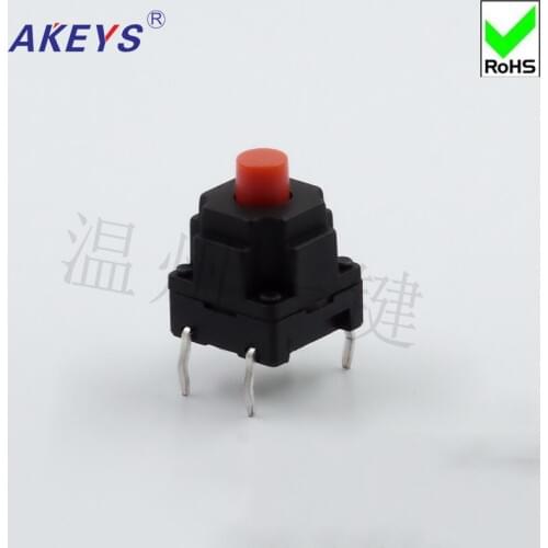 10PCS TS-I024 10*10 Waterproof Tactile Switch DIP 4 Pin MINI Touch Switch Pressure Control Switch