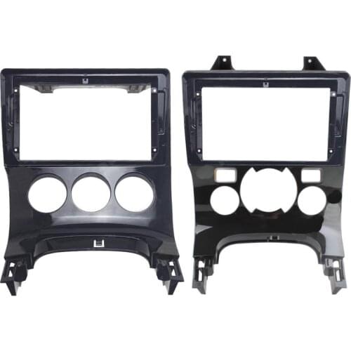 Car Fascias Navigation Frame Dash Kit For 9" Android Multimedia Player For Peugeot 3008 2013 2014 2015 2016 2017