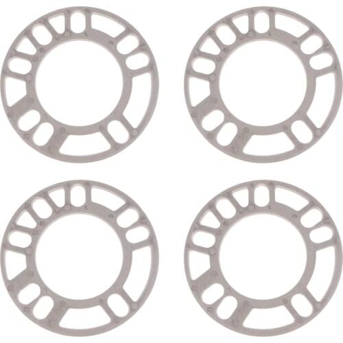 Car Wheel Spacer Adapter Shim Plate / 5mm Universal / Aluminum Alloy / 4pcs