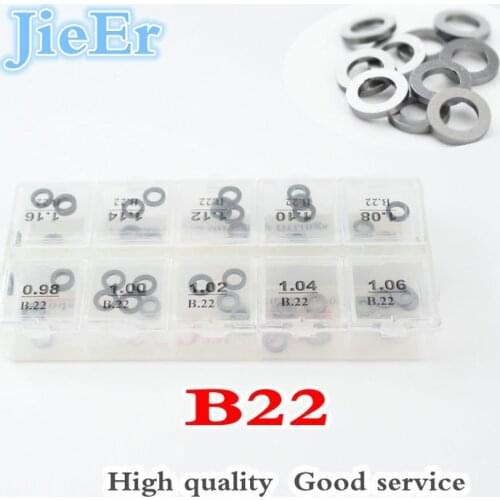 B12 B11 B13 B14 B16 B21 B22 B23 B24 B25 B26 B27 B31 B42 Common Rail Injector Adjusting Washers Shims Gasket Repair Kits 10PCS