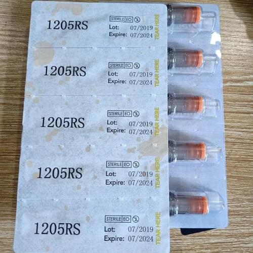 5pcs RL RS Tattoo Cartridge Needles Disposable Tattoo Needles Medical Steel For Machine Gun Liner Shader1 3 5 7 9 11RL 14RL