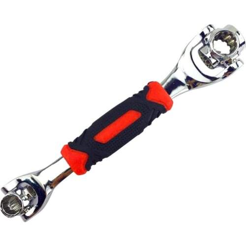 48 in 1 Wrench Tools Socket Works with Spline Bolts Torx 360 Degree 6-Point Universial Furniture Car Repair