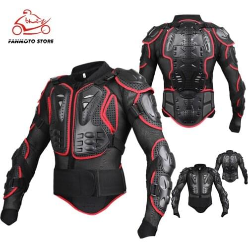 Motorcycle Jacket Men Full Body Motorcycle Armor Motocross Armour Racing Moto Jackets XXL,XXXL Motorbike Jacket Body Protection