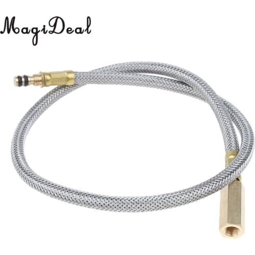 Outdoor Camping Stove Gas Flat Cylinder Tank Coupler Propane Adapter Tube, 52cm Long