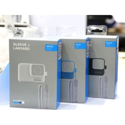 Original For GoPro hero7/6/5 Sports Camera Accessories Silicone Protective Cover + Lanyard