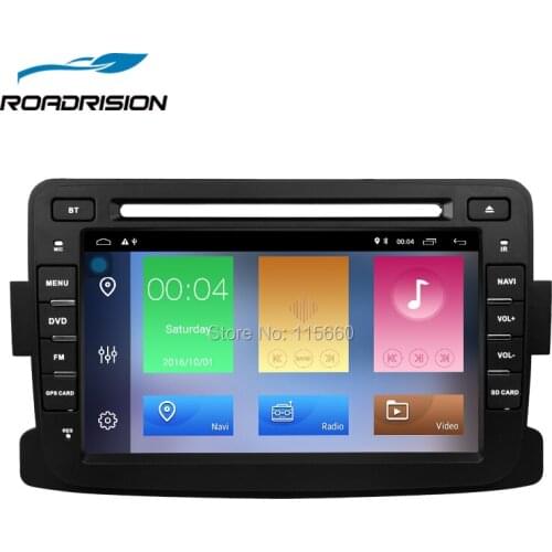 RoadRision Android 8.1 Car DVD Player For Renault Duster Dacia Logan Sandero Dokker Lodgy Headunit Auto Radio GPS Navigation RDS