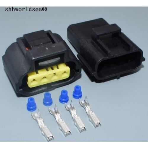 Shhworldsea 4 Pin 178399-2 184046-1 car Throttle Sensor Plug 1JZ-GTE 2JZ-GTE 1UZ 3SGE TPS Wire Connector Female Male For Toyota