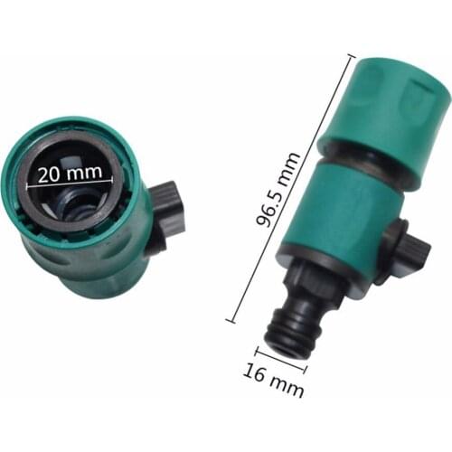 Hose Pipe Tap Shut Off Valve Fitting Connector Garden Garden Quick Coupler Fitting Watering Irrigation Connectors New Arrival