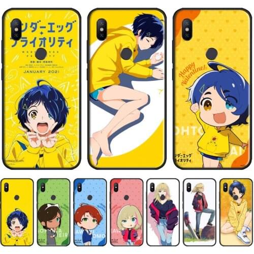 Wonder egg priority Phone Cases For Xiaomi Redmi 7 9t 9se k20 mi8 max3 lite 9 note 8 9s 10 pro Soft Silicone Shell Cover Funda