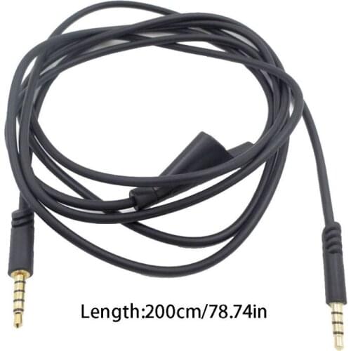 Replacement Cable For Astro A10 A40 A30 Headsets With 3.5mm Jack Earphones Headset Accessories