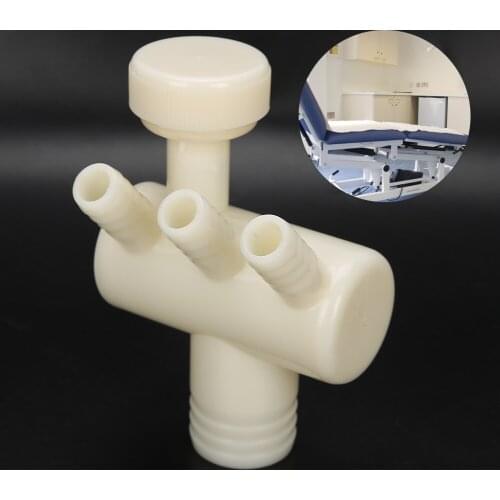 Dental Drain Pipe Valve Adapter Dental Chair Supplies Part Accessory for Dentist