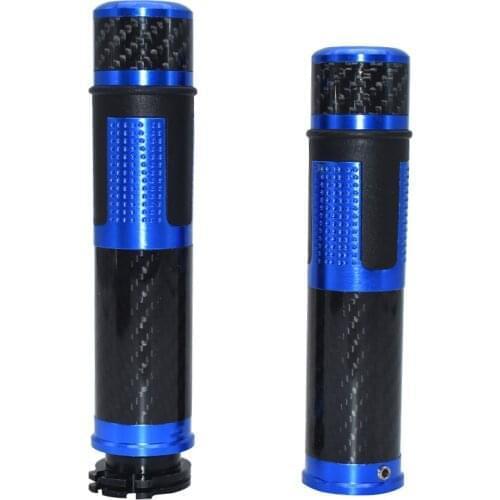 Motorcycle carbon fiber scooter Modified Universal throttle Grip handle Handlebar Throttle For HONDA YAMAHA SUZUKI