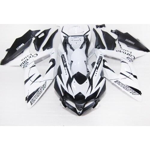 Injection ABS Fairing kit for Suzuki 2010 2009 2008 GSXR750 K8 GSXR600 GSXR 600 08 09 10 corona Extra body repair Fairings set