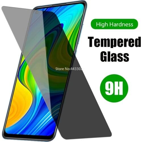 Privacy Tempered Glass for Xiaomi Mi 9 10 9T 10T Lite SE Pro 5G Anti Glare Screen Protector for Xiaomi A1 A2 A3 Lite Film Glass