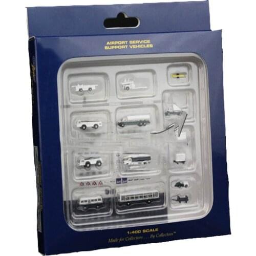 1:400 Proportion Ground Car Airport Simulation Scene Simulation Display Trailer tow truck mode for Aircraft Fan Collection kid