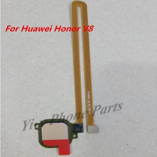 1pcs Fingerprint Scanner Lock Touch ID Sensor Flex Cable For Huawei Honor V8 Home Button Flex Cable Replacement Parts